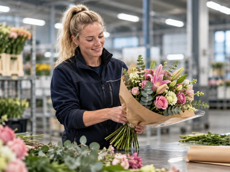 Medewerker Boeketten