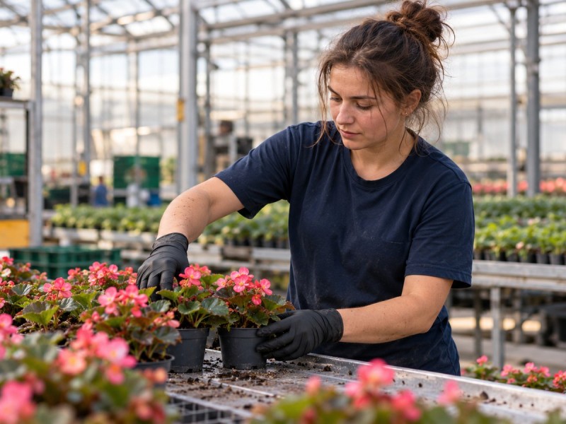 Medewerker Potplanten